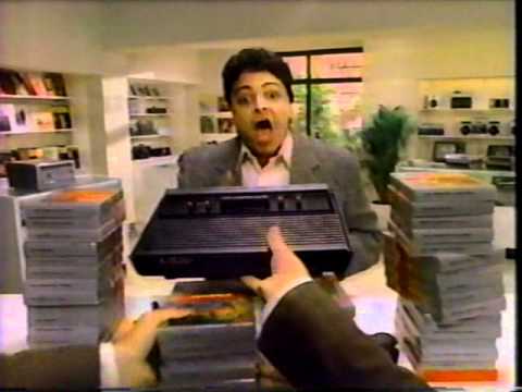 Atari 2600 game system commercial 1983