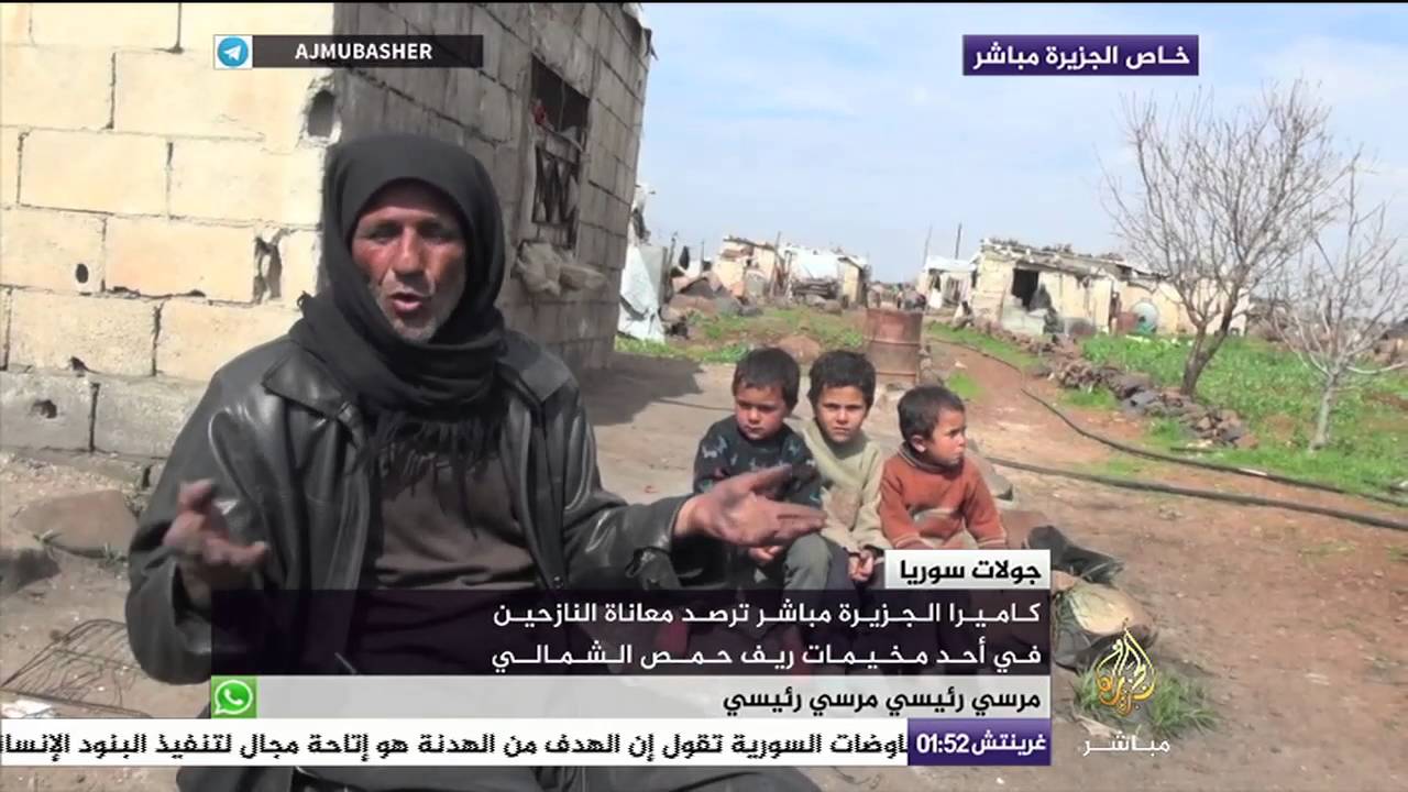 أحد النازحين: النظام السوري يقوم بسياسة القتل والتهجير والتدمير والآن بدأ سياسة "التجويع"