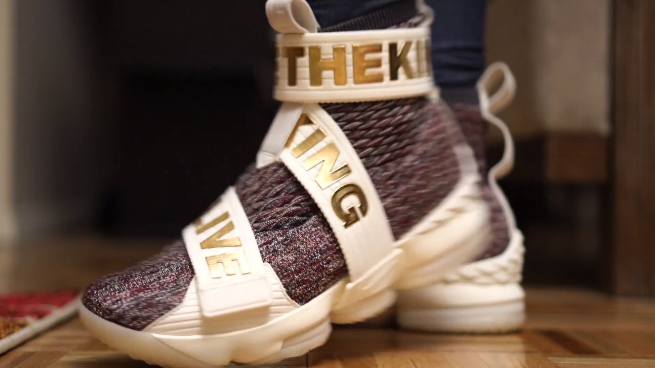 lebron 15 kith stained glass