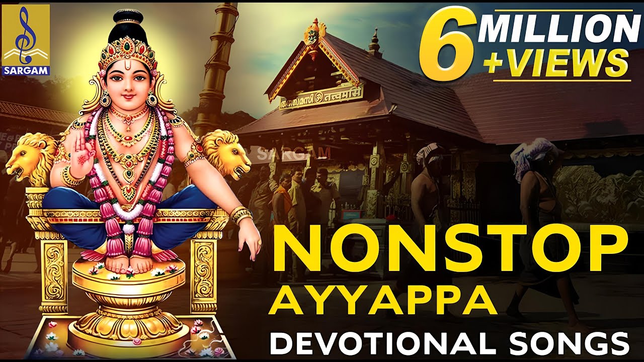  LIVE  NonStop Ayyappa Devotional Songs  Tamil Devotional Songs