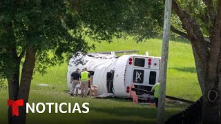 EN VIVO: El consulado de México en Orlando informa sobre los migrantes víctimas del accidente