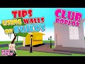 Club Roblox Tips using Walls on Builds | How To