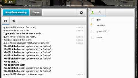 TINYCHAT NEW GOD BOT