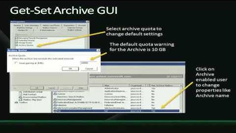 Archiving and Retention in Microsoft Exchange Server 2010 60
