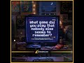 Which Game Are You Choosing?