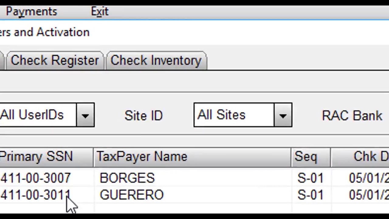How to activate Santa Barbara and Republic Bank checks in SimpleTAX