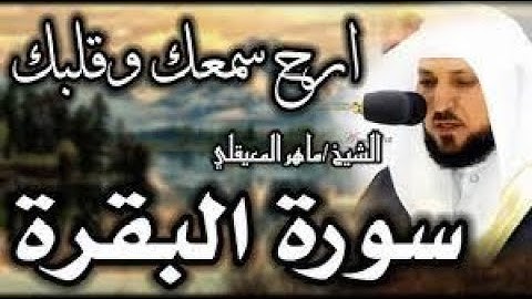 ( بدون اعلانات ) سورة الرحمن بصوت رخيم جدآ ماهر المعيقلي