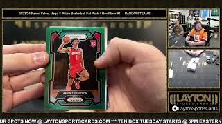 2023/24 Panini Select Mega & Prizm Basketball Fat Pack 4 Box Mixer #11