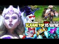 Made a vayne top completely tilted with my ap pen sejauni season 14 build  lol sejuani s14 gameplay