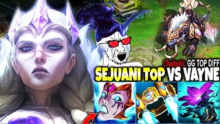 Made a Vayne Top COMPLETELY TILTED with my AP PEN SEJAUNI SEASON 14 BUILD | LoL Sejuani s14 Gameplay