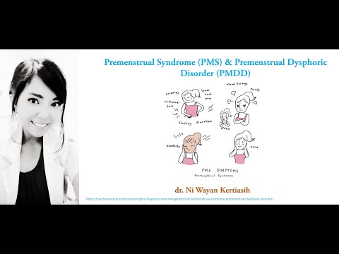 Premenstrual Syndrome PMS & Premenstrual Dysphoric Disorder PMDD