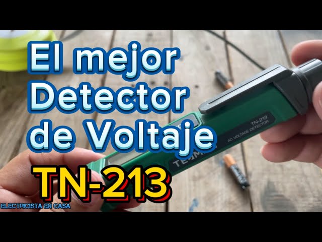 DETECTOR DE VOLTAJE TESMEN…. 