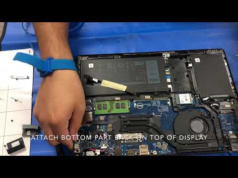 Dell Latitude 5480 Display, Cable, Webcam, & Microphone Replacement