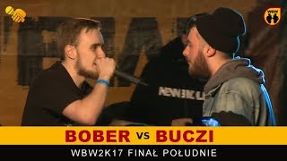 Bober 🆚 Buczi 🎤 WBW 2017 Kraków (freestyle rap battle)