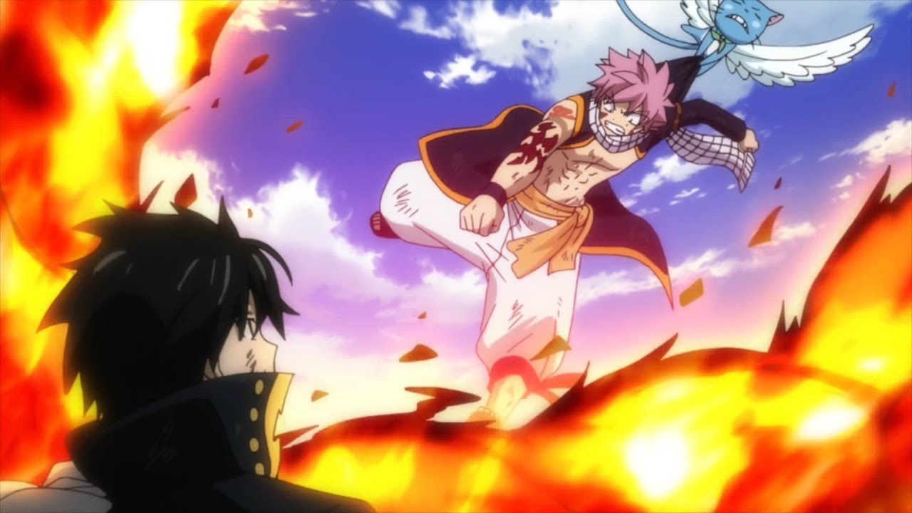 Fairy Tail 2019 - Battle Between Gray Fullbuster and Natsu Dragneel Best Fight Scenes