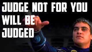 Judge Not For You Will Be Judged Sufi Meditation Center