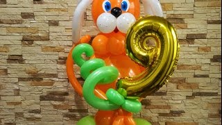 Как сделать собачку из шаров,собака из воздушных шаров/dog of the balls Как сделать собачку из шаров,собака из воздушных шаров/dog of the balls