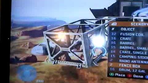 how to stick things up in the air on Halo 3 forge