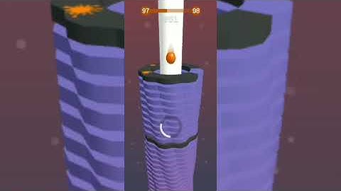 Stack Ball Level 97 | Blast Through Platforms | A4 Tech Live