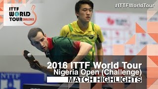 2016 Nigeria Open Highlights: Chen Diogo/Carvalho Diogo vs Andrey Bukin/Vasilij Filatov (Final)