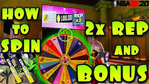 *NEW* How to Spin 2x REP and BONUS on the Wheel 2k20!!! Best Method and Timing!!! NBA 2k20!!!