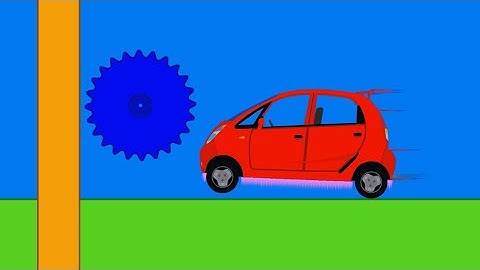 Algodoo Car Crashes & Destruction #173 | Crazy Phun Algodoo Car Crash Tests