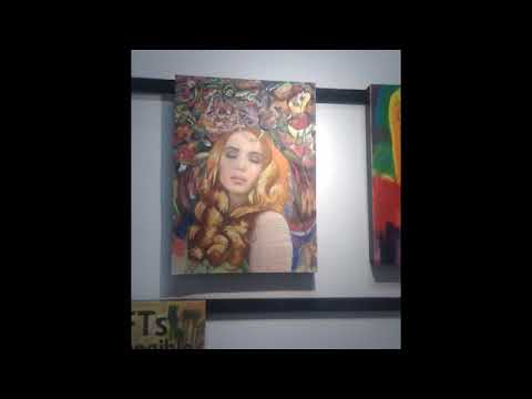 Ray Kane Art exhibition "To Poetry", RDS, Dublin, Ireland in 2022.