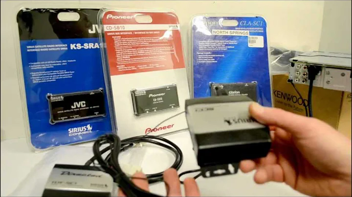 XM and Sirius Satellite Radio Car Install Add Ons Explained In Detail