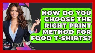 How Do You Choose The Right Print Method For Food T-shirts? - Graphic Design Nerd