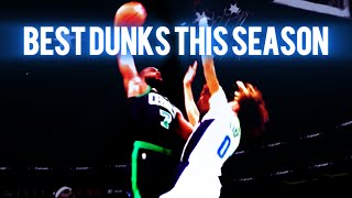 “Top Dunks of this NBA Season” Jaw - Dropping Highlights!"