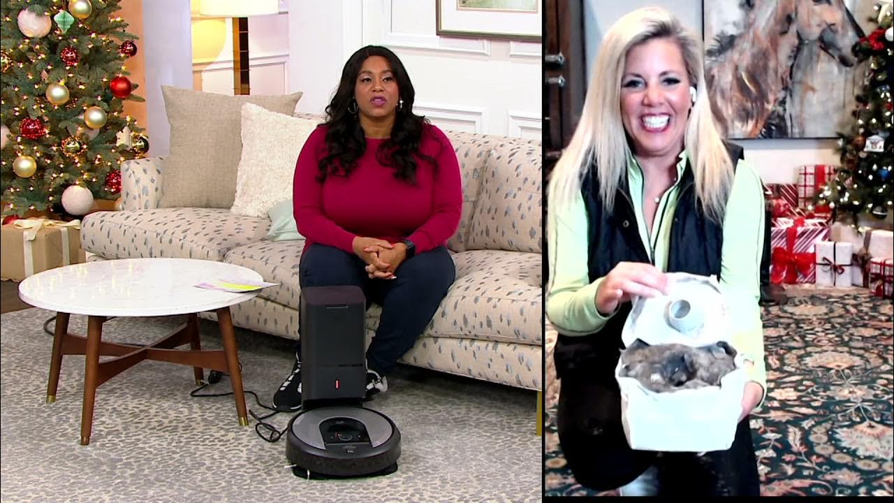 iRobot Roomba i6+ WiFi Robotic Vacuum with Clean Base on QVC YouTube