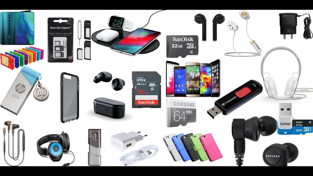 MOBILE ACCESSORIES PNG | AND | PSD FREE DOWNLOAD | @KAJABEATZ - YouTube