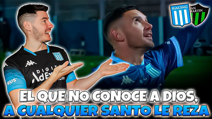 RACING vs SAN MARTIN DE SAN JUAN (3-1) MARAVILLA MARTÍNEZ mi ÚNICO HÉROE en este LÍO (7 TRAIDOR)