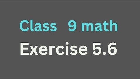 Class 9 math | Factorization | chapter 5 | Exercise 5.6