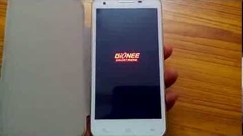 Samsung Galaxy Star VS Gionee G3 Gpad booting