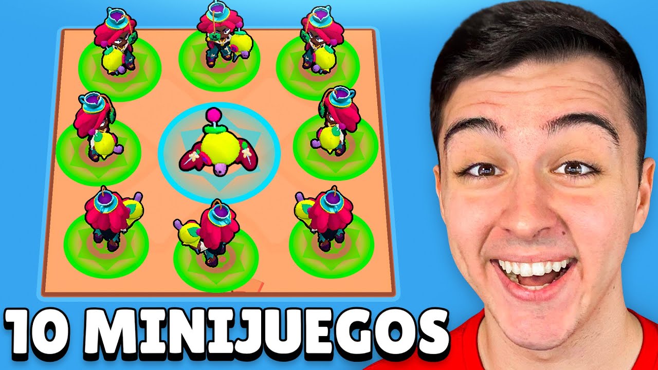 ME ENFRENTÉ a 10 MINIJUEGOS por un BRAWL PASS PLUS 😱🚨 Brawl Stars
