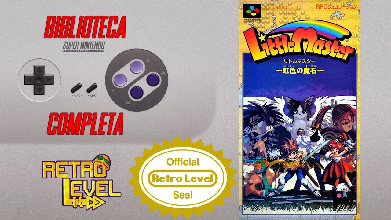 Little Master - Biblioteca COMPLETA do Super Nintendo #759 - YouTube