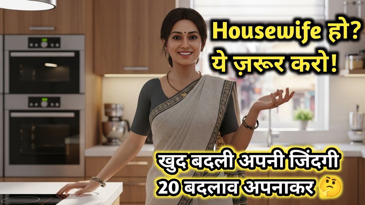 हर Housewife की ज़िंदगी बदलने वाले 20 बड़े बदलाव | Life Changing Motivation | Apni Pehchaan Banao! 