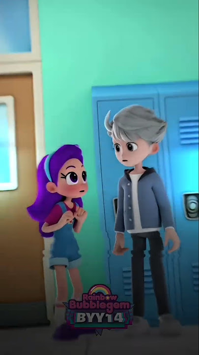 Purple star dan grey Rainbow Bubblegem season 2 #rainbowbubblegem #edit #shorts #kawaii