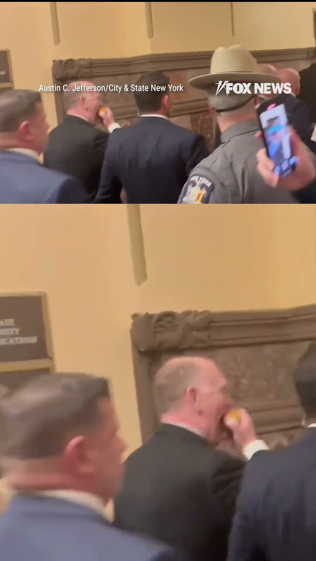 Tom Homan keeps his cool when faced with enraged protesters