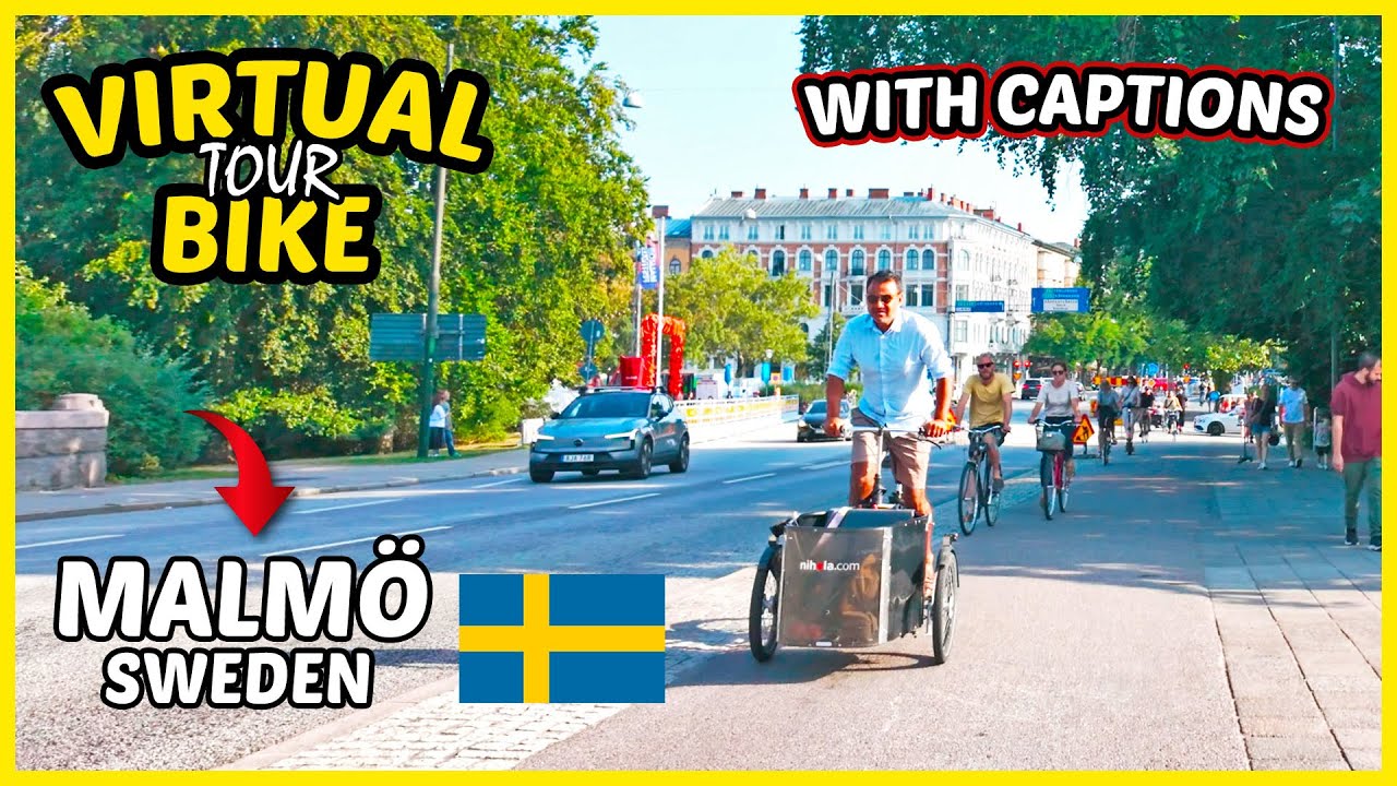 BIKE TOUR OF MALMÖ | Biking in Malmö, Sweden | Malmö Bike Ride