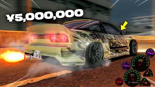 ¥5,000,000 Spending Spree in Night Runners! (JDM Racing Game)