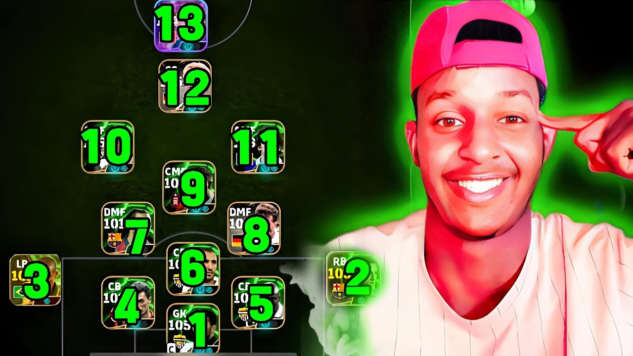 PLAY WITH 13 PLAYERS // EFOOTBALL 2025