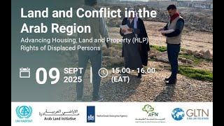 Land and Conflict in the Arab Region: Advancing HLP Rights of Displaced Persons