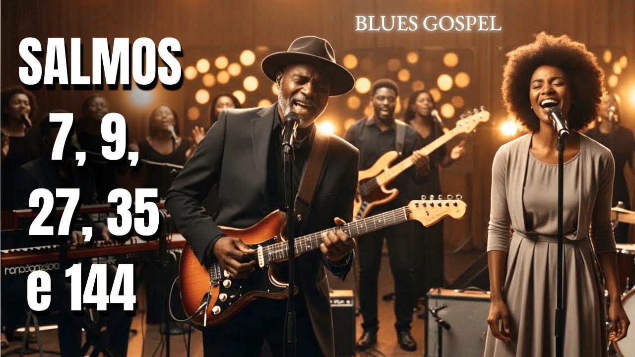 Salmos Cantados em Blues Gospel – Força, Proteção e Vitória em Deus | Salmos 7, 9, 27, 35 e 144