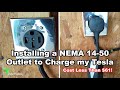 Installing a NEMA 14-50 Outlet to Charge my Tesla for Less Than $61!