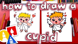 How To Draw A Valentine's Cupid