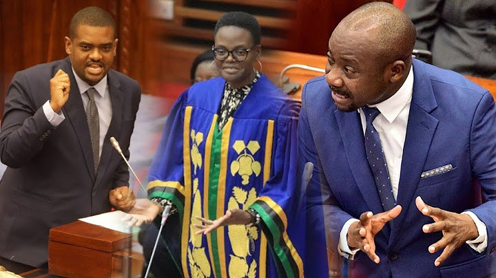 ASKOFU GWAJIMA AMBANA NAIBU WAZIRI BUNGENI, SPIKA AINGILIA KATI "BARABARA ZOTE ZIMEKATIKA VIPANDE "