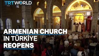 Middle East's largest Armenian church reopens in Türkiye