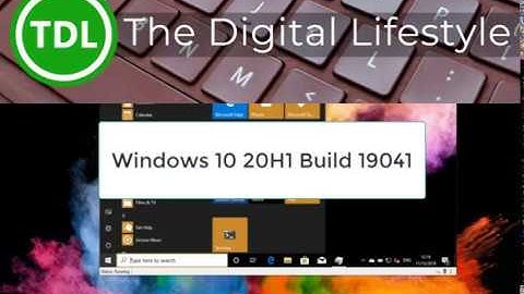 Hands on with Windows 10 20H1 Build 19041